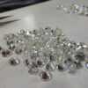 Round Cut Polished CVD Diamond For Jewelry