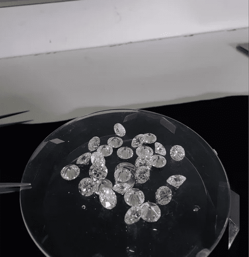 Solitaire CVD Lab Created Diamond For Wedding Ring