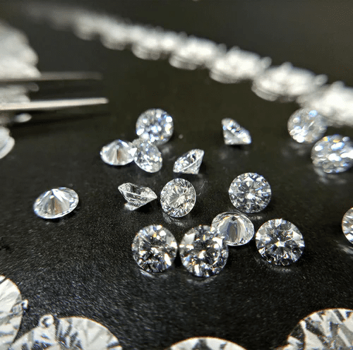 CVD Pointer Round Brilliant Diamond