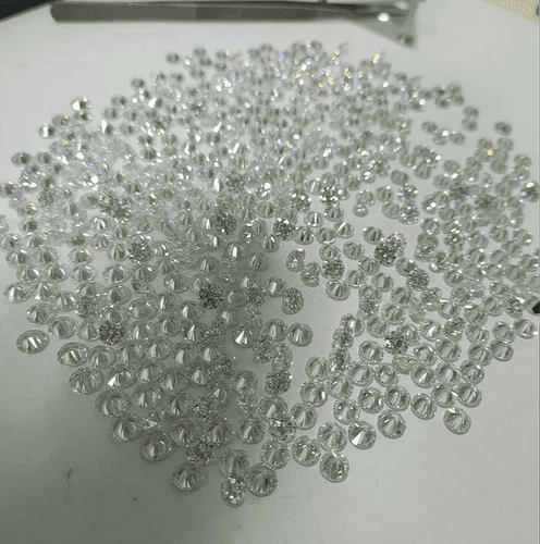 White Cut Polished CVD Diamond